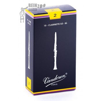 Vandoren Traditional Bb Clarinet  2 ; box da 10