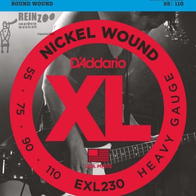 D’Addario EXL230 Set Corde Basso EXL