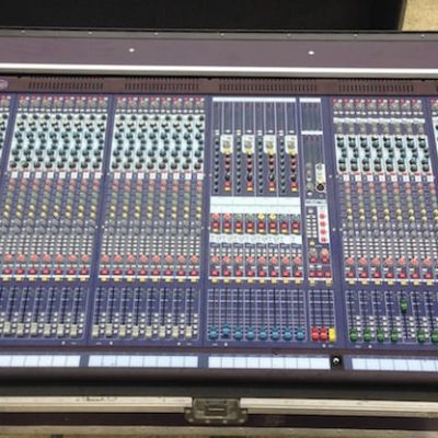 Mixer Midas Verona 400 c/flight case+ supporto per mixer a culla-Usato in garanzia-