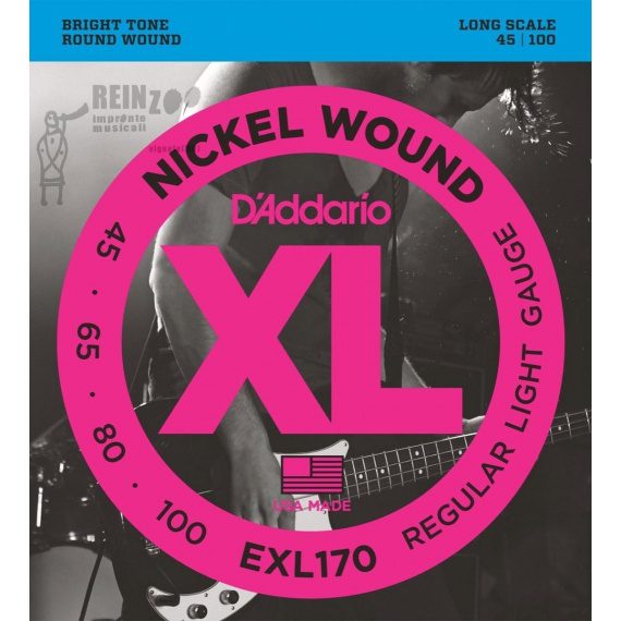 D'Addario EXL170 Regular Light Gauge