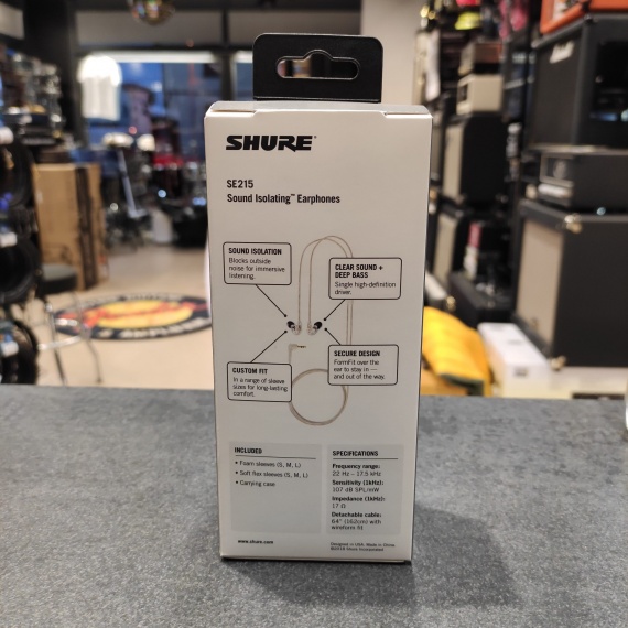 Shure SE215 Auricolare dinamico ad isolamento sonoro - immagine 2
