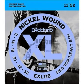 D'ADDARIO EXL116 Medium Top / Heavy Bottom