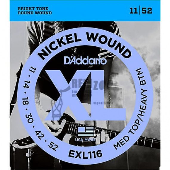 D'ADDARIO EXL116 Medium Top / Heavy Bottom
