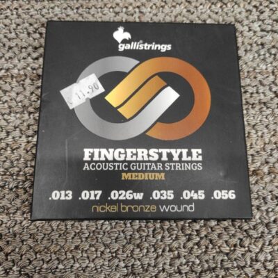 GalliStrings Acoustic Fingerstyle Guitar Strings 013-056.