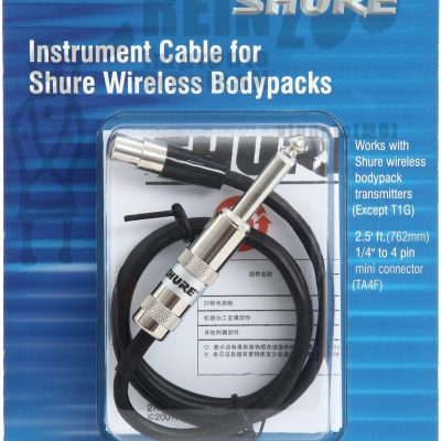 Shure WA302 Cavo da strumento