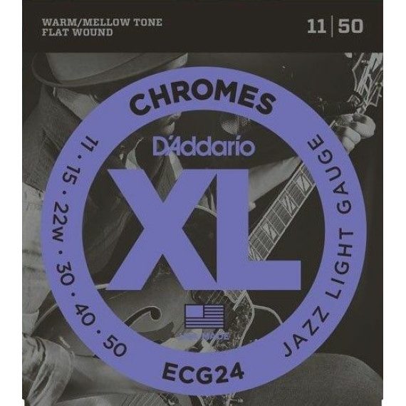 D'ADDARIO ECG24 Jazz Light 011/050