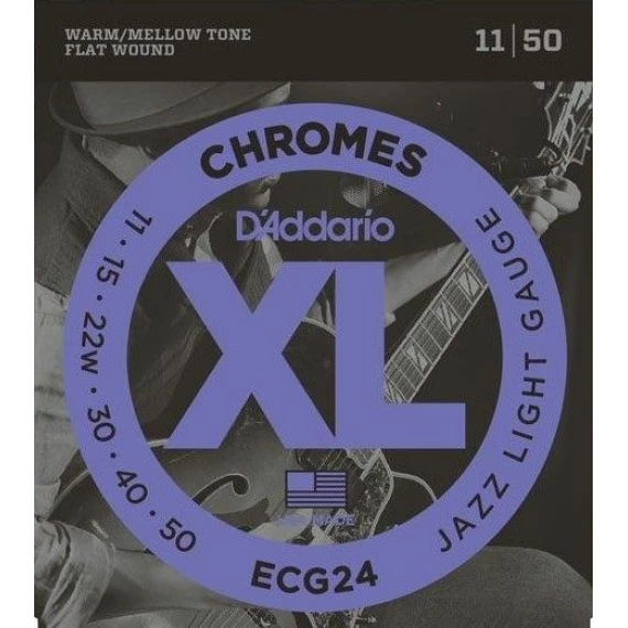 D'ADDARIO ECG24 Jazz Light 011/050