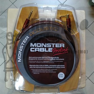 MONSTER CABLE PROLINK MOSTER ACOUSTIC CAVO JACK DA 6.40 M