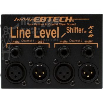 Ebtech LLS-2-XLR 2-channel Line Level Shifter with XLR