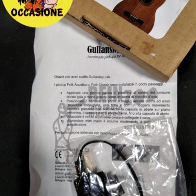 GULLANSKY LAB SHORT UP PICK UP PER CHITARRA CLASSICA, FOLK, UKULELE