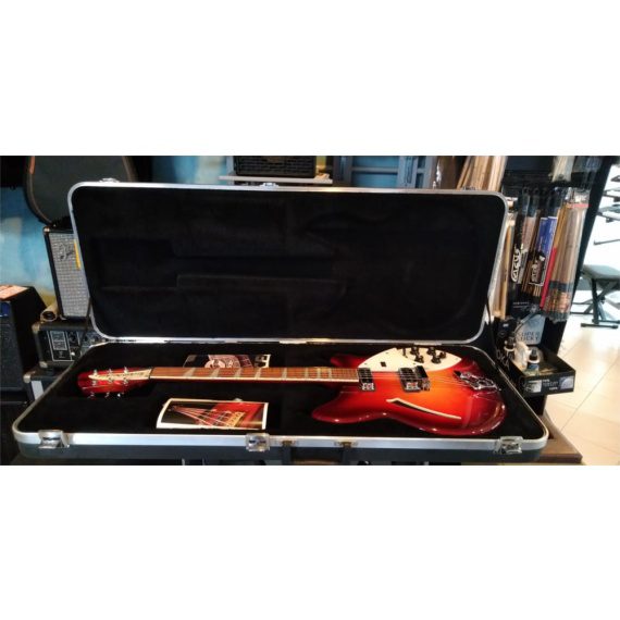 RICKENBACKER 360 FIREGLO Chitarra elettrica (PLETTRI MUTA DI CORDE IN OMAGGIO) Mint (2009) -usato in garanzia- - immagine 4