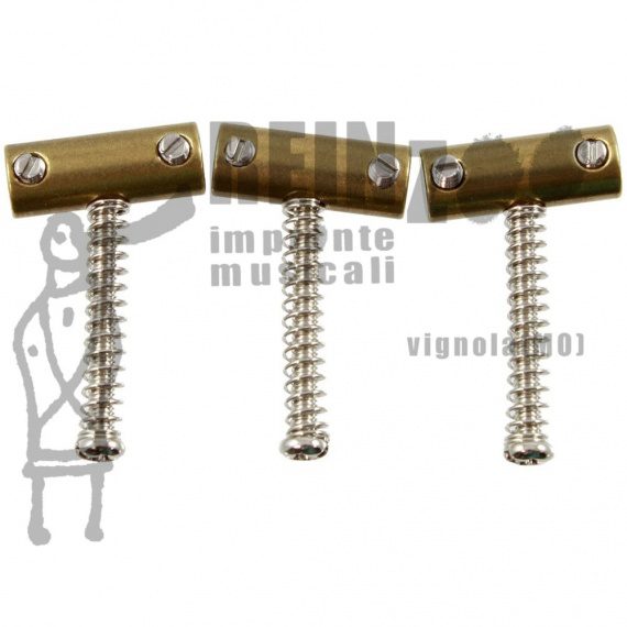 Allparts BP-2328-008 Selle in ottone inclinate - immagine 2