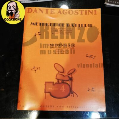 DANTE AGOSTINI METODO PER BATTERIA VOL. 4