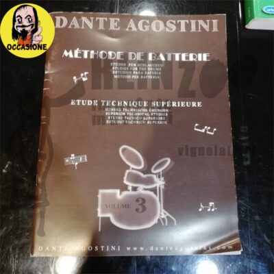 DANTE AGOSTINI METODO PER BATTERIA VOL. 3