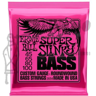 ERNIE BALL 2834 Super Slinky Bass Corde da basso.
