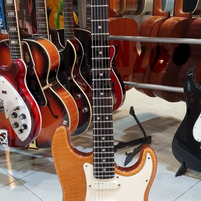 FENDER Stratocaster Custom Shop ULTRA Set-Neck Natural FLAME Top -USATO IN GARANZIA-