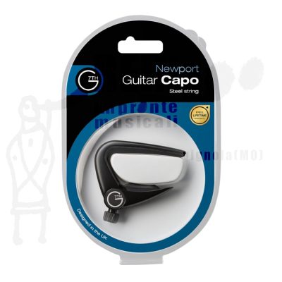 G7th – Newport 6 Steel String Black Capo