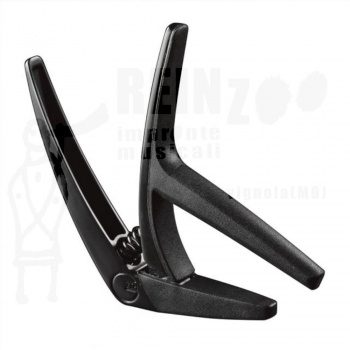 G7TH - Nashville 6 String Black Capo