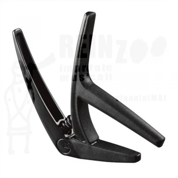 G7TH - Nashville 6 String Black Capo