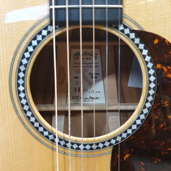 Martin 000-28I Koa Italy Custom Shop Limited Edition -EX DEMO- - immagine 2