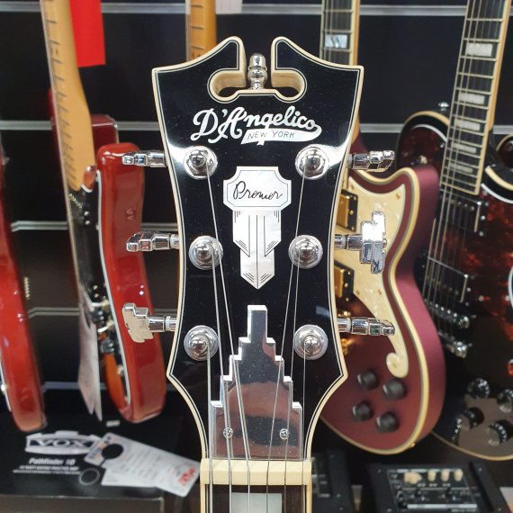 D'Angelico Premier Mini DC Champagne - EX DEMO - - immagine 4