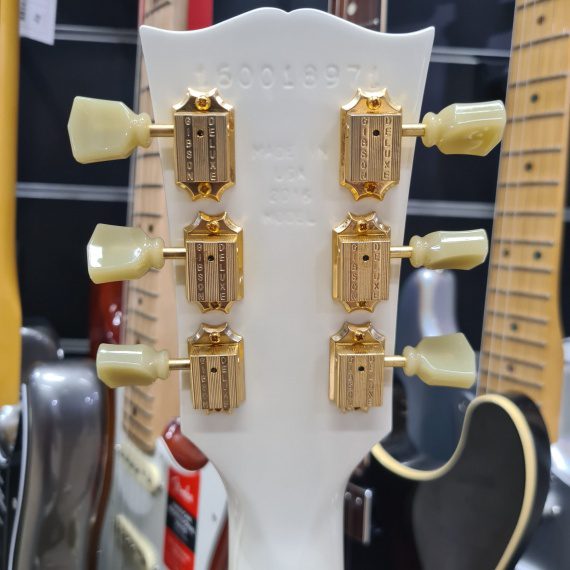 GIBSON LES PAUL STUDIO WHITE -USATO IN GARANZIA- - immagine 5