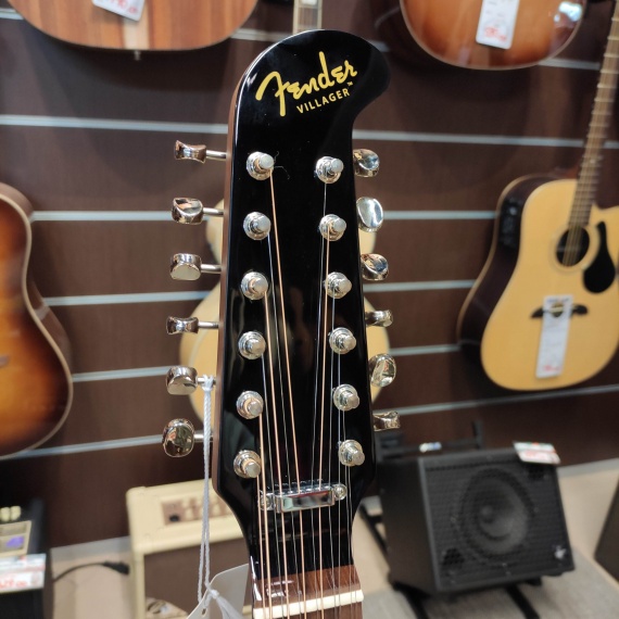 FENDER Villager 12-String Black V3 - immagine 4