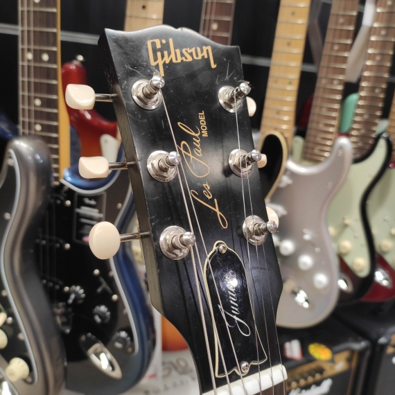 GIBSON LES PAUL JUNIOR 2010 BLACK -USATO IN GARANZIA- - immagine 6