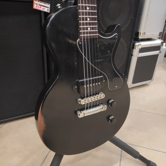 GIBSON LES PAUL JUNIOR 2010 BLACK -USATO IN GARANZIA- - immagine 2
