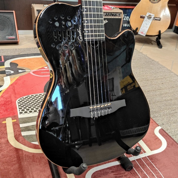 GODIN ACS Nylon Black HG -EX DEMO-