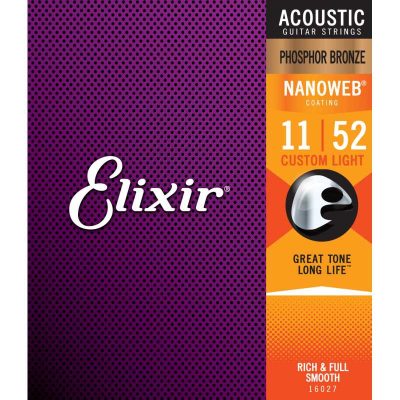 ELIXIR 16027 Acoustic Phosphor Bronze NANOWEB