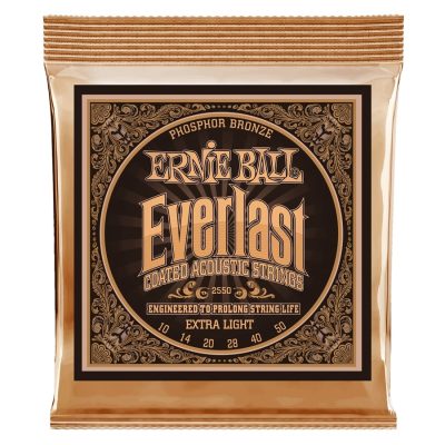 Ernie Ball 2550 Everlast Coated Phosphor Bronze