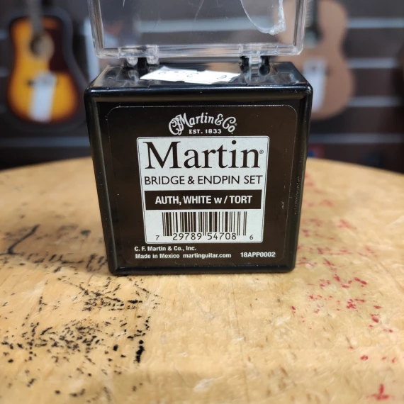 MARTIN 18APP0002 Pin White Tortoise Inlay - immagine 2