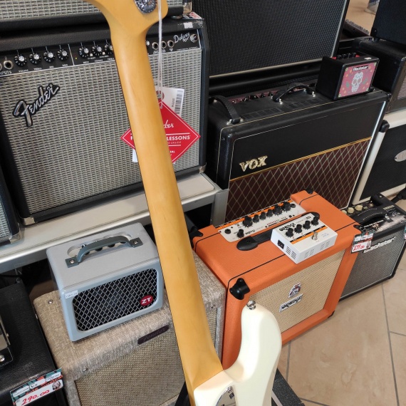 FENDER American Professional II Precision Bass Olympic White - immagine 4