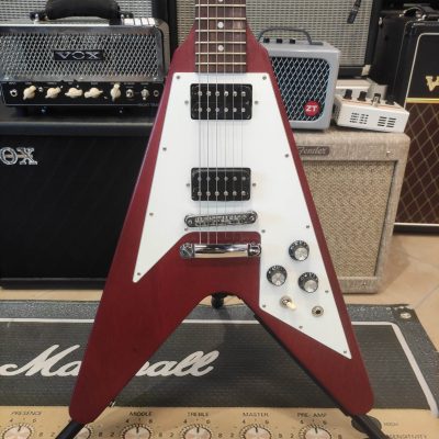 GIBSON Flying V Faded Worn Cherry 2012 -USATO IN GARANZIA-