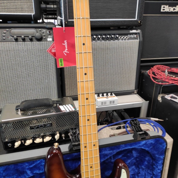FENDER 75th Anniversary Commemorative Precision Bass 2-Color Bourbon Burst - immagine 7
