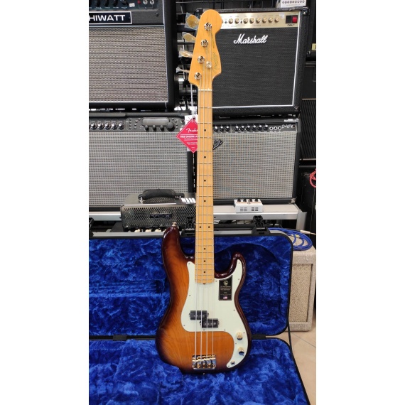 FENDER 75th Anniversary Commemorative Precision Bass 2-Color Bourbon Burst - immagine 9