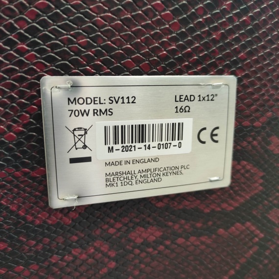 MARSHALL SV20H + SV112 Snakeskin Limited Edition 2020 - immagine 11