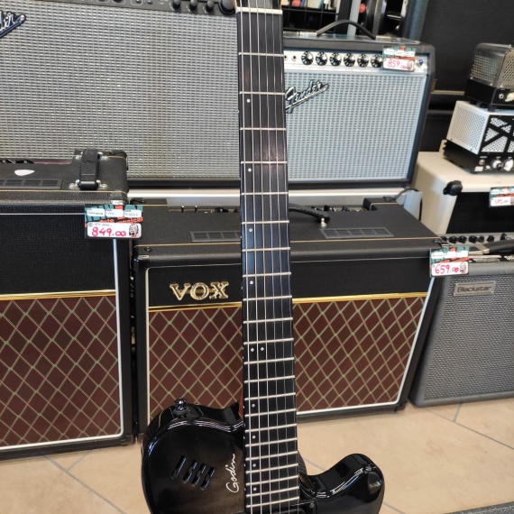 GODIN XTSA Piezo Midi Trans Black Flame -USATO IN GARANZIA- - immagine 7