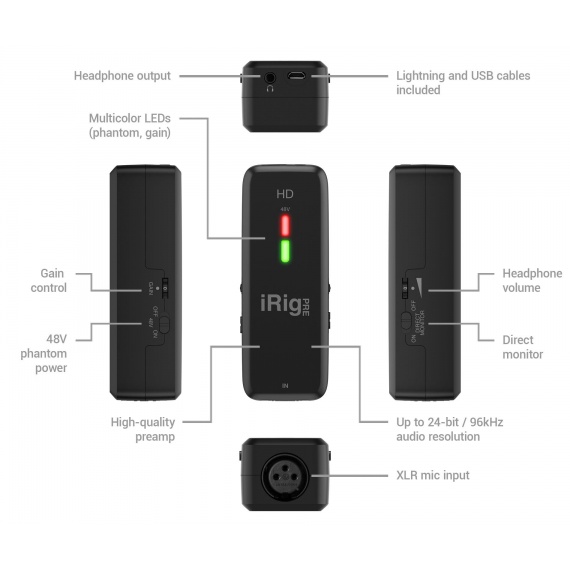 IK MULTIMEDIA iRig Pre HD - immagine 3