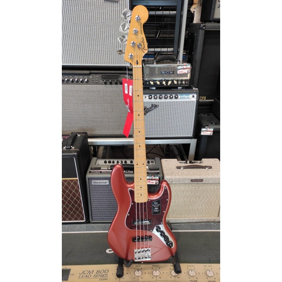 FENDER Player Plus Jazz Bass Aged Candy Apple Red - immagine 9