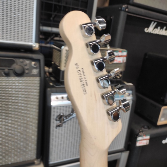 SQUIER Affinity Telecaster Black ( 2015 ) - USATO IN GARANZIA - - immagine 2