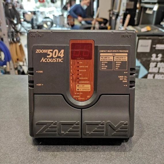 ZOOM 504 ACOUSTIC -USATO IN GARANZIA-