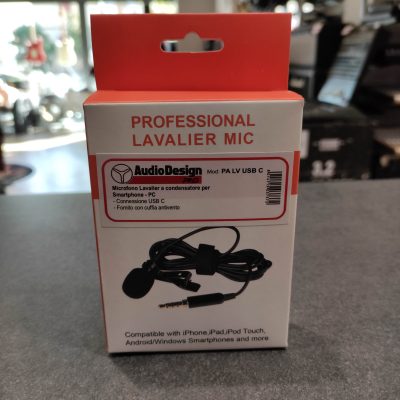 AUDIO DESIGN PA LV USB C Lavalier