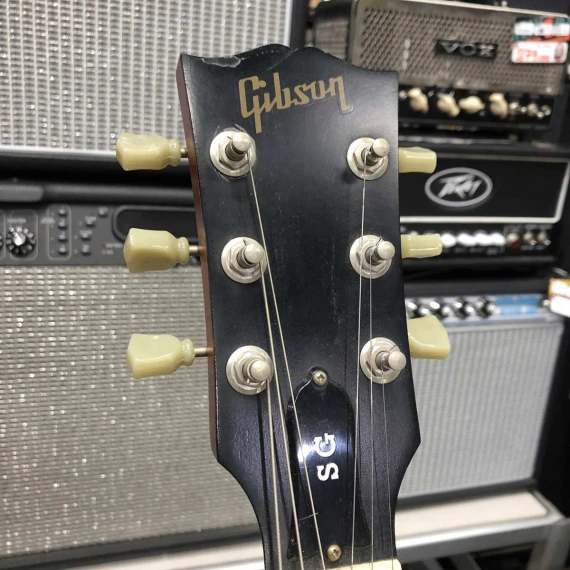 GIBSON SG Special Crescent Moon Faded Cherry Finish 2002 -USATO IN GARANZIA- - immagine 5