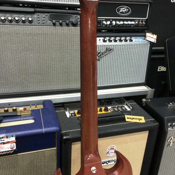 GIBSON SG Special Crescent Moon Faded Cherry Finish 2002 -USATO IN GARANZIA- - immagine 9