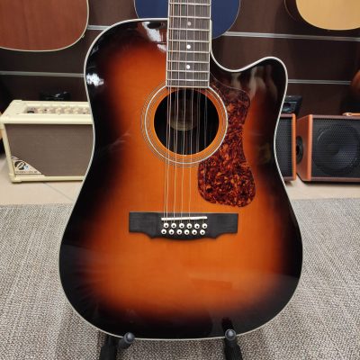 GUILD D-2612CE Deluxe ATB Antique Burst