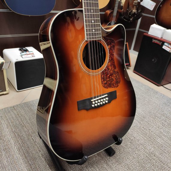 GUILD D-2612CE Deluxe ATB Antique Burst - immagine 2