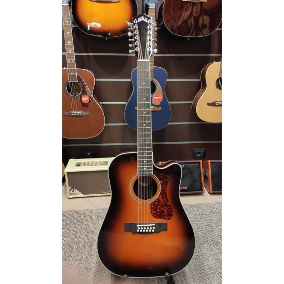 GUILD D-2612CE Deluxe ATB Antique Burst - immagine 4