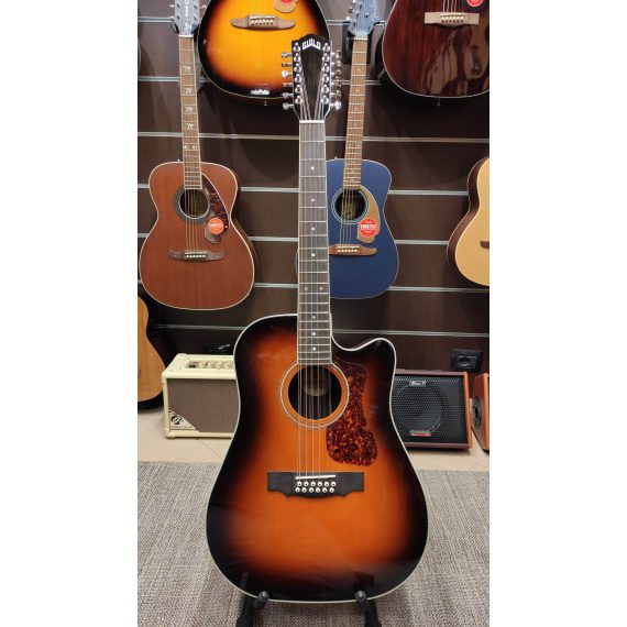 GUILD D-2612CE Deluxe ATB Antique Burst - immagine 3